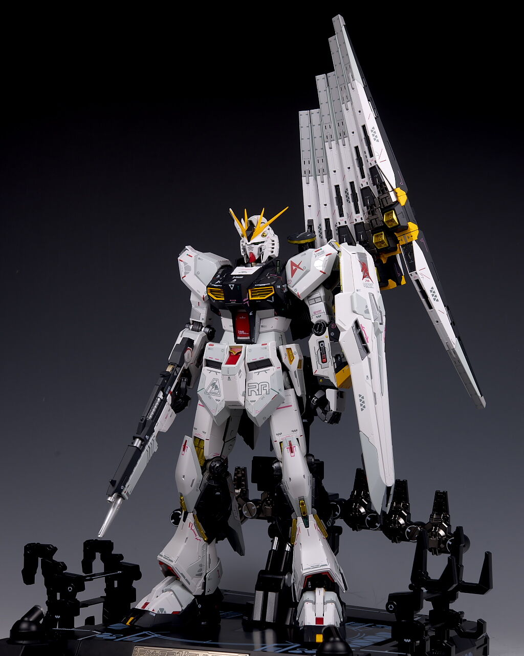 2個 METAL STRUCTURE RX-93 νガンダムフィンファンネル