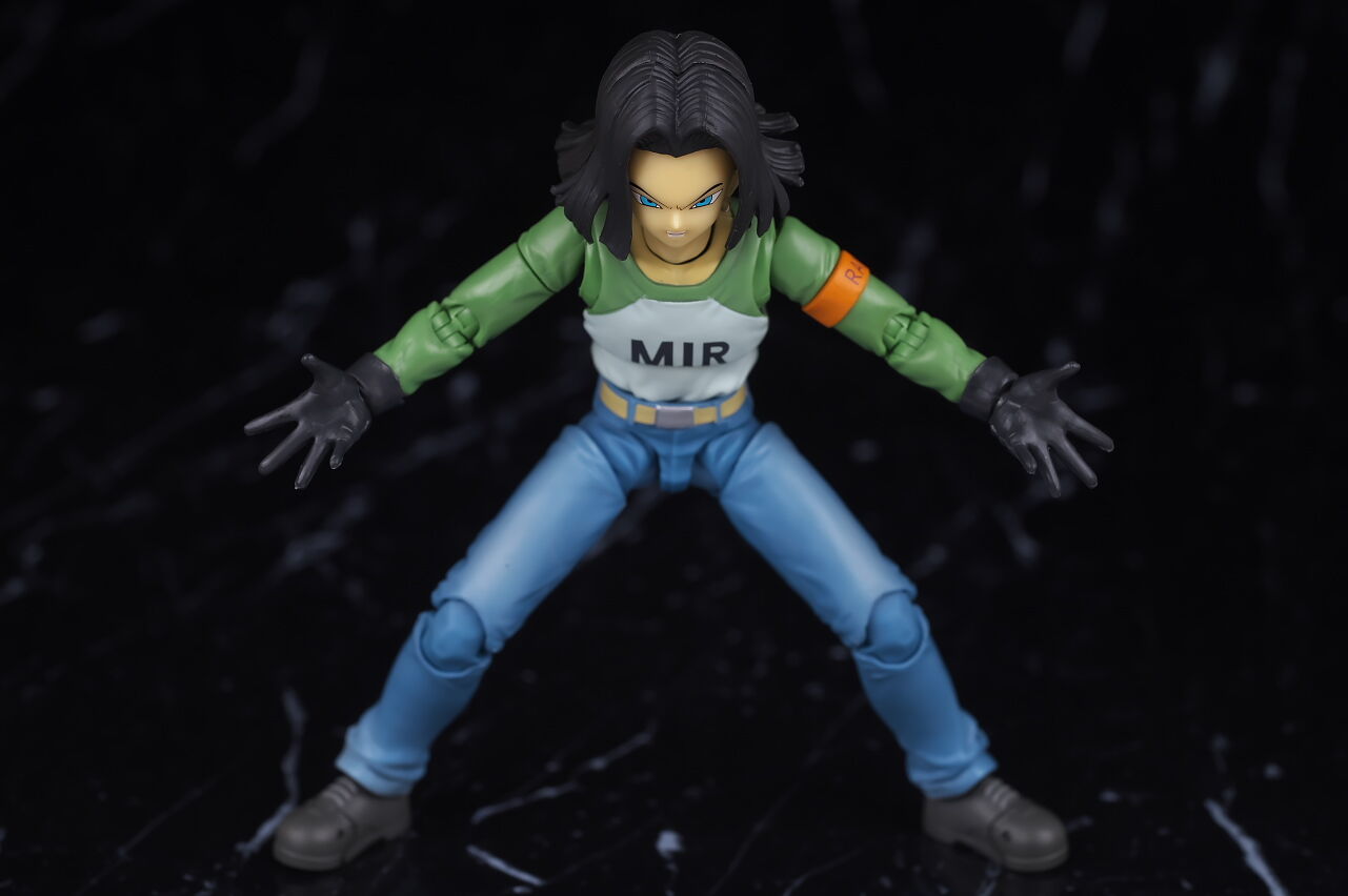 S.H.フィギュアーツ 人造人間17号-宇宙サバイバル編- レビュー : はっ