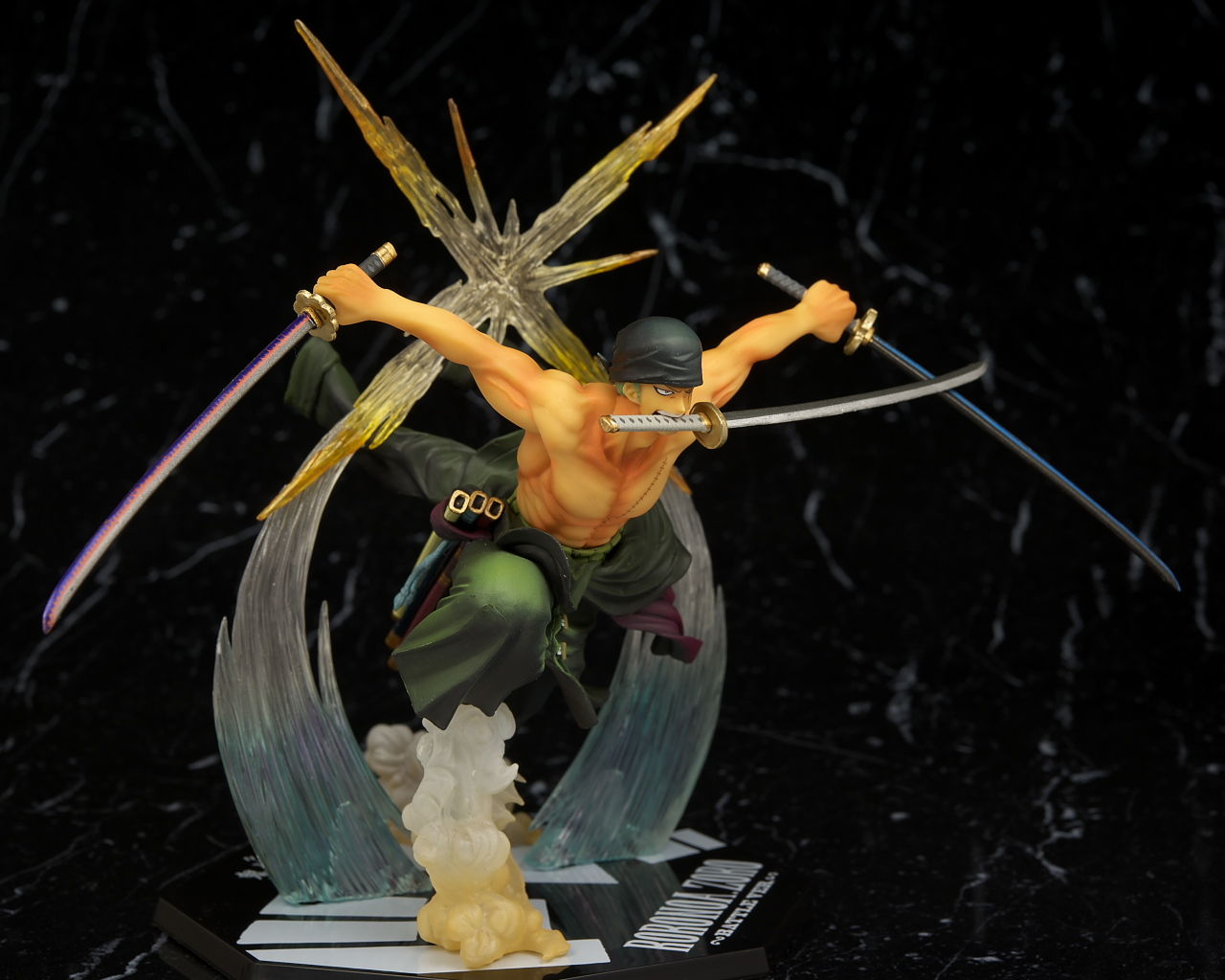 フィギュアーツzero ロロノア ゾロ Battle Ver 煉獄鬼斬り レビュー はっちゃか
