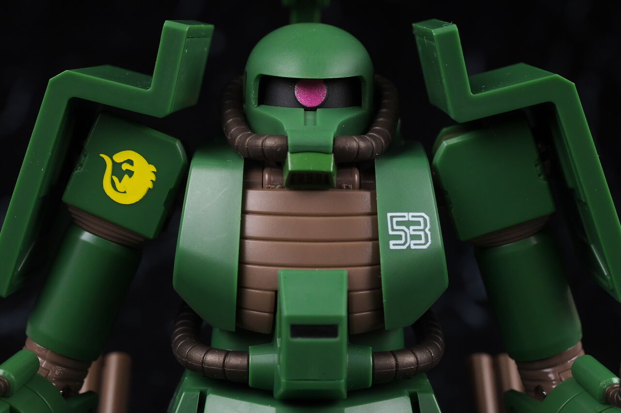 開封済箱なし　ROBOT魂　ザクタンク (グリーン・マカク) A.N.I.M.E ザクタンク（グリーン・マカク）」が初立体化、マニピュレーター基部の