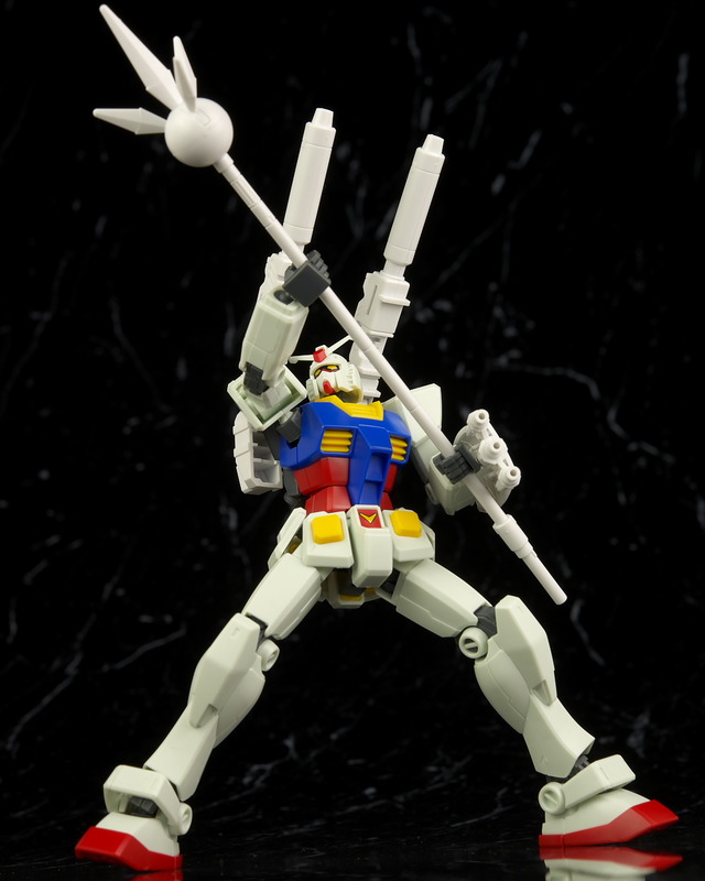 月刊ガンダムエース付録 ビーム・ジャベリン&オリジナル武装 レビュー
