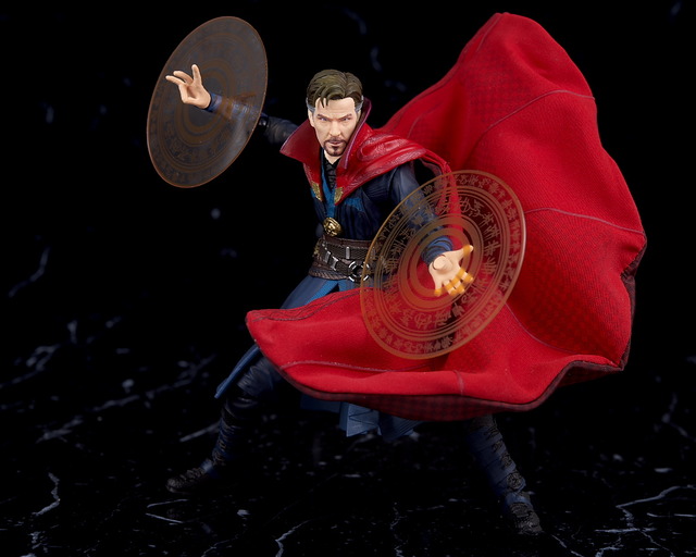 转日评 BANDAI 21年1月: S.H.F 奇异博士-《BATTLE ON TITAN》版-(复联3)