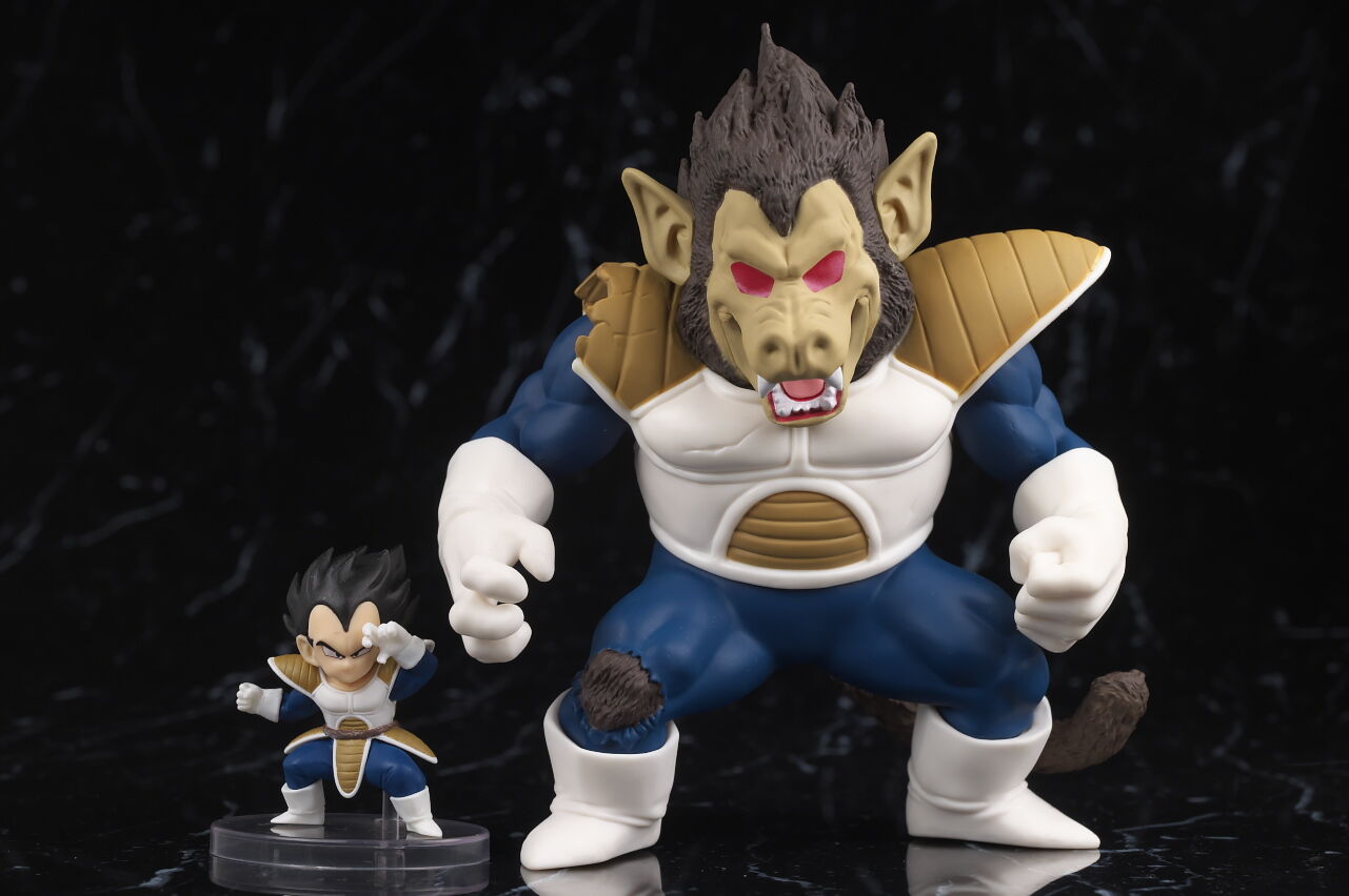 DRAGONBALL ADVERGE MOTION 大猿ベジータセット レビュー : はっ