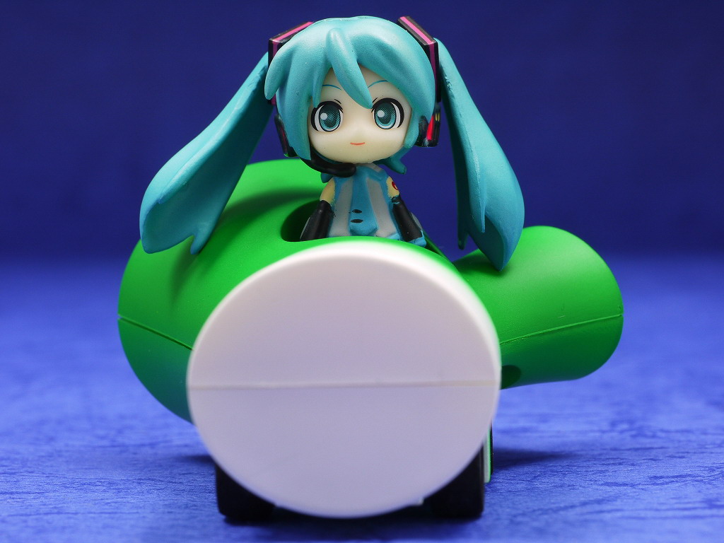 ねんどろいどぷらす ボーカロイド 激走プルバックカー ミク&ネギカー