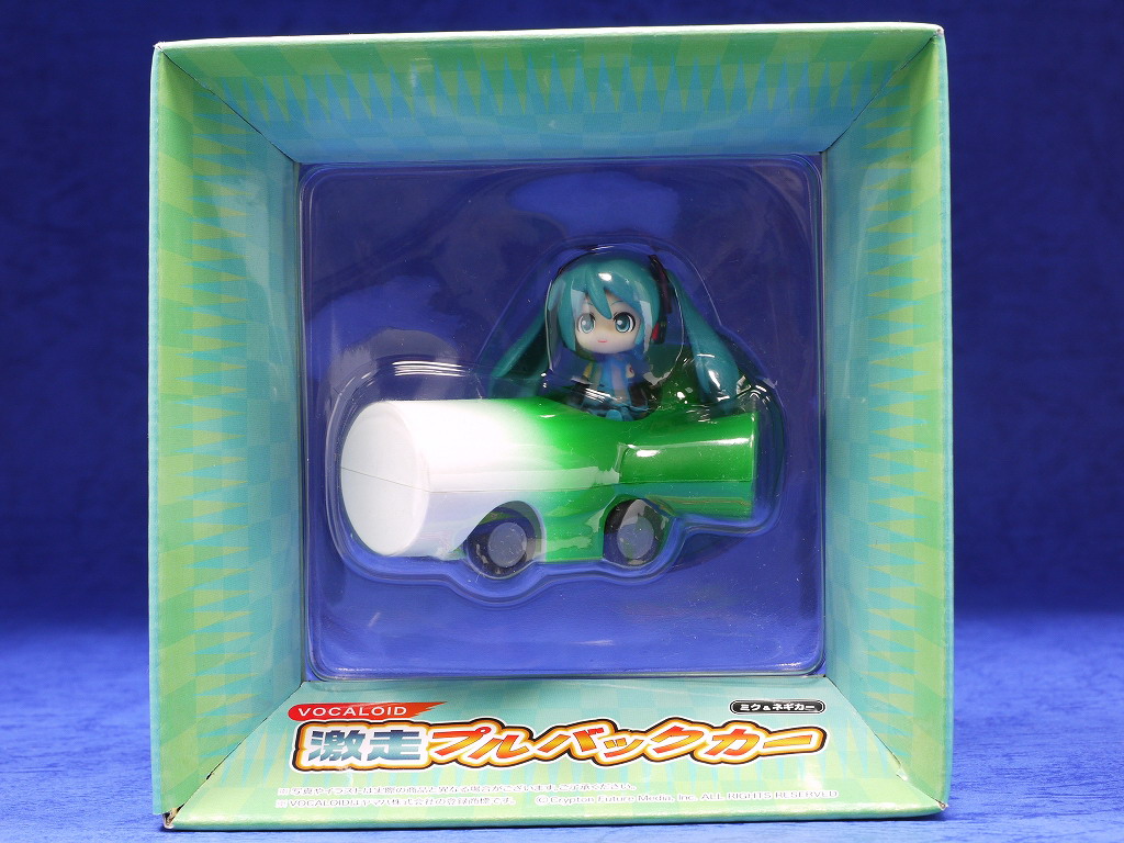 ねんどろいどぷらす ボーカロイド 激走プルバックカー ミク&ネギカー