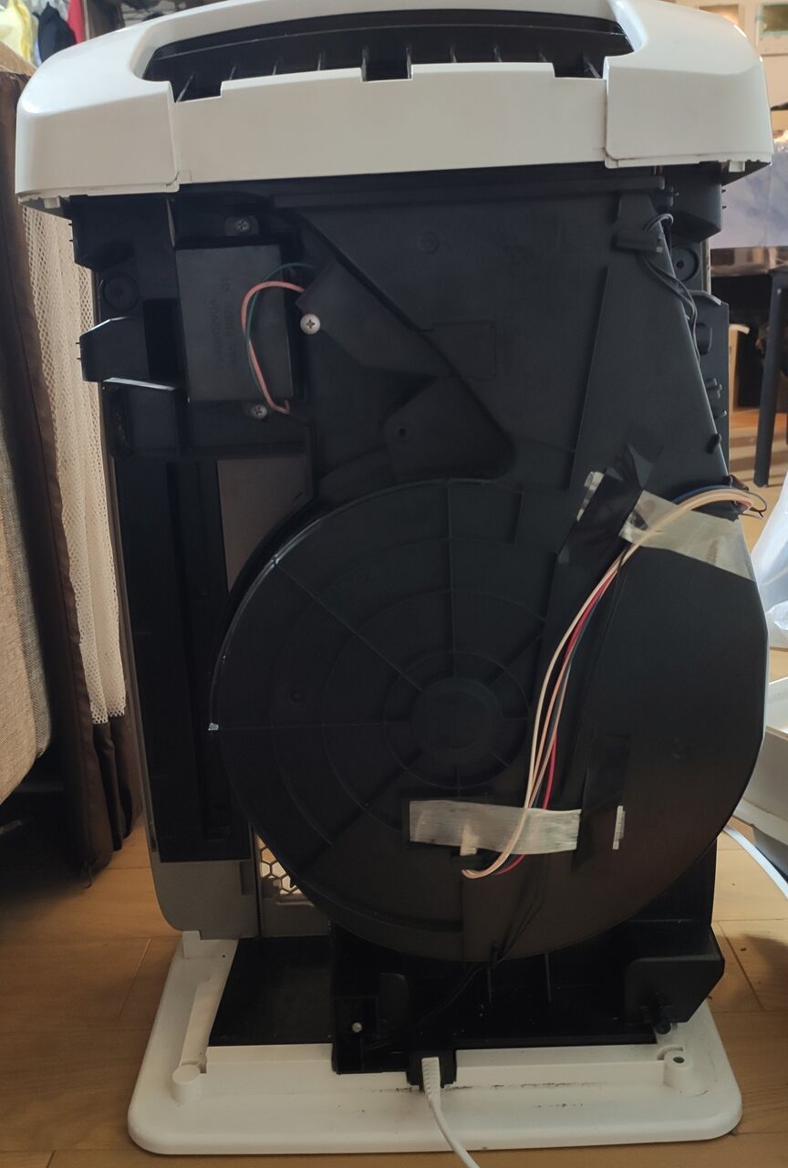 ダイキンの空気清浄機 Mck55n を分解してみた ガジェヲタ ダイキンの空気清浄機 Mck55n を分解してみた ガジェヲタ
