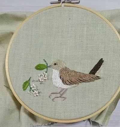 ウラ カタ Class101 綺麗な毛並みの動物刺繍を楽しむ