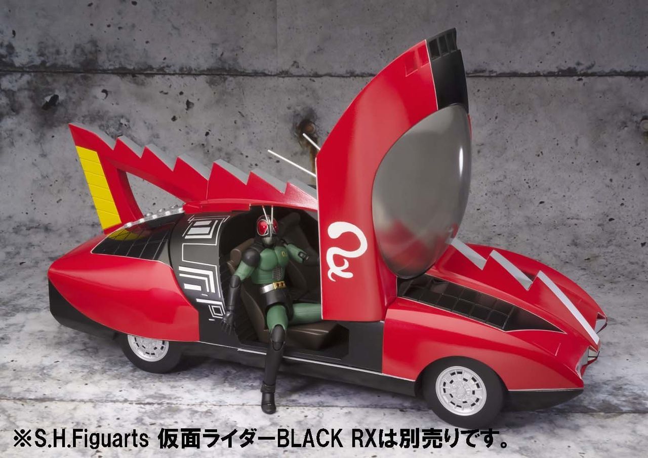 仮面ライダーBLACK RX』のライドロンがS.H.Figuartsに登場 : 80年代