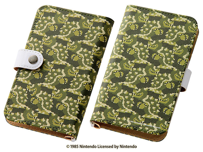 大人向けの スーパーマリオブラザーズ 手帳型スマホケースが発売 80年代最新情報