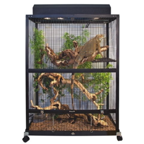 入荷なう 爬虫類ケージ 飼育ケージ ケージ ペット 爬虫類 110×45×45 温室・飼育ケース