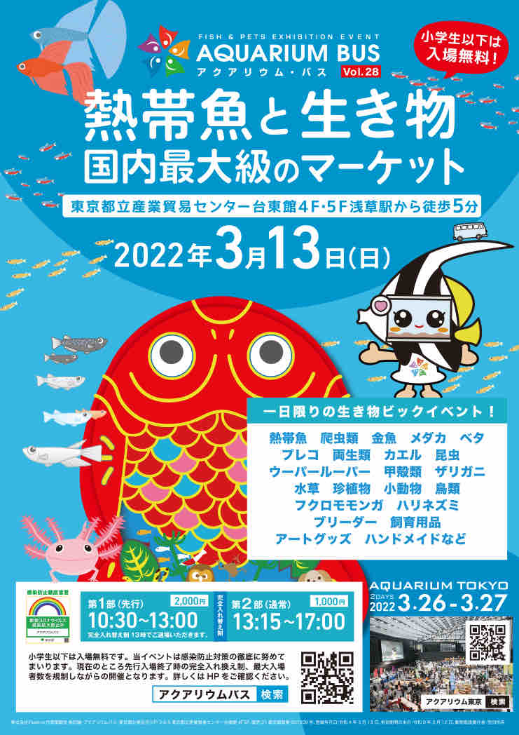 イベント告知 アクアリウムバス出店します 爬虫類倶楽部ファームブログ イベント告知 アクアリウムバス出店します 爬虫類倶楽部ファームブログ