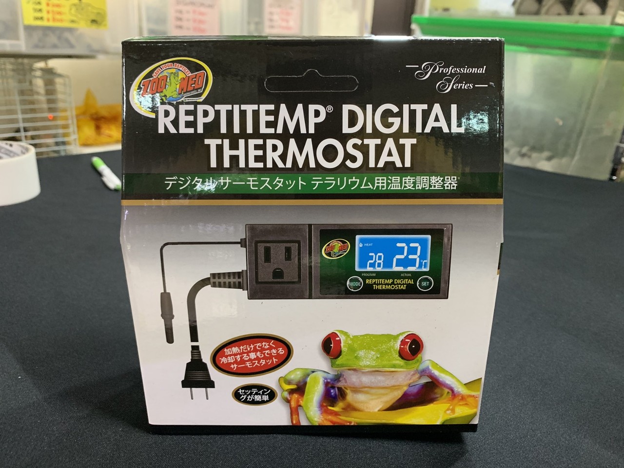 ReptiTemp Digital Thermostat サーモスタット ReptiTemp Digital Thermostat サーモスタット Amazon.com : Zoo