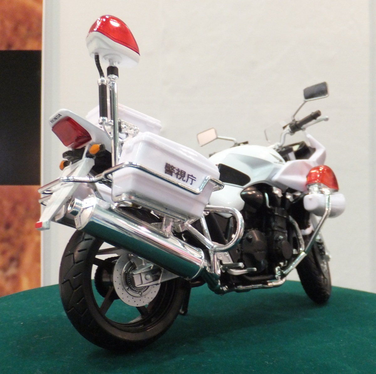 第52回全日本模型ホビーショー -6- 1/12 CB1300P白バイ : 冴え 第52回全日本模型ホビーショー -6- 1/12 CB1300P白バイ : 冴え