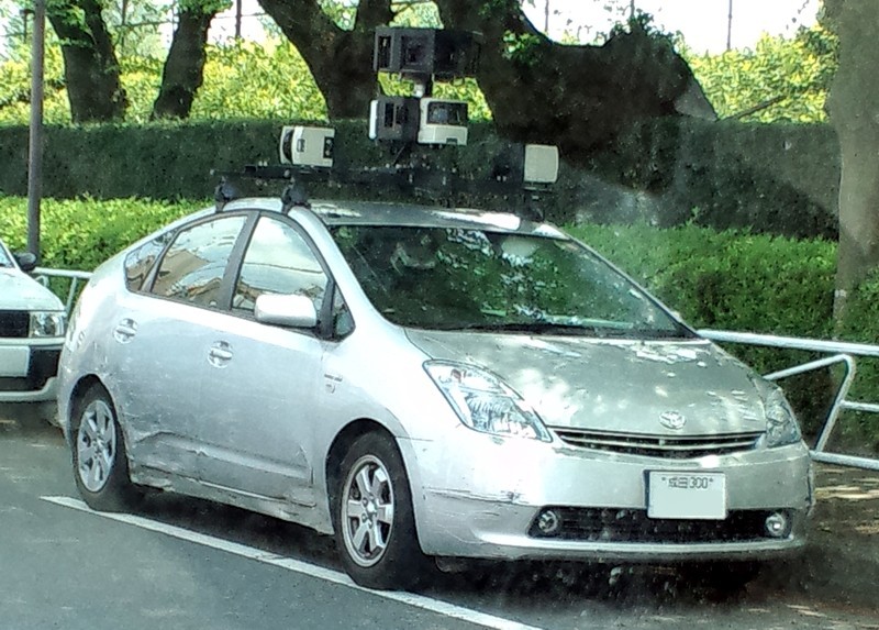 グーグルストリートビュー撮影車発見 冴えないブログの綴りかた グーグルストリートビュー撮影車発見 冴えないブログの綴りかた