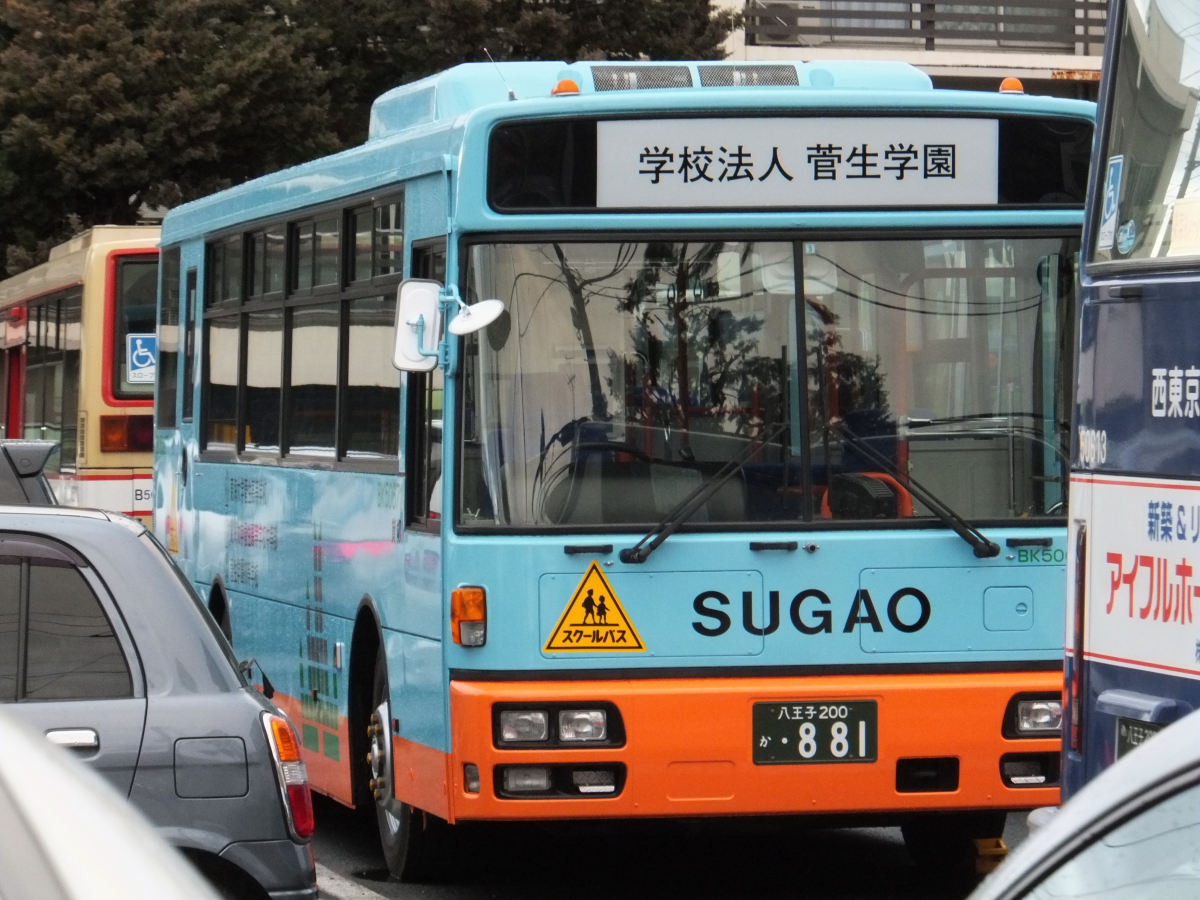 西バス青梅、転用されたRAワンステ : 冴えないブログの綴りかた