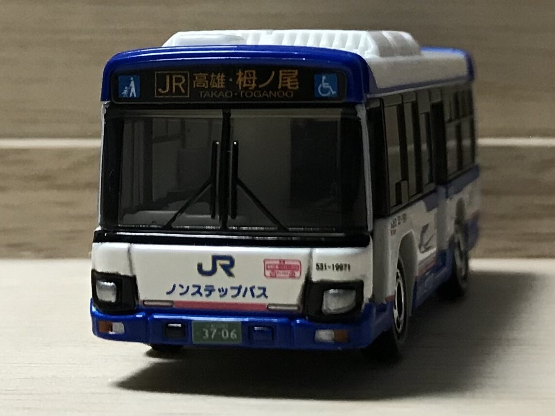 トミカ 京都市交通局×西日本ジェイアールバス 記念コラボ いすゞ