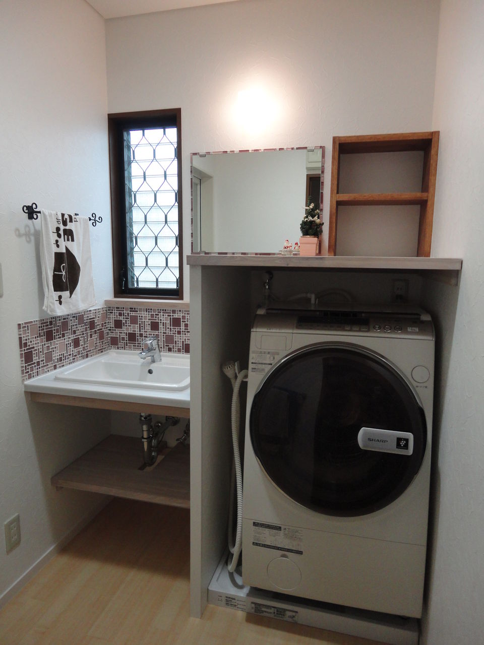 個性的な洗面室へ Renovation De Go