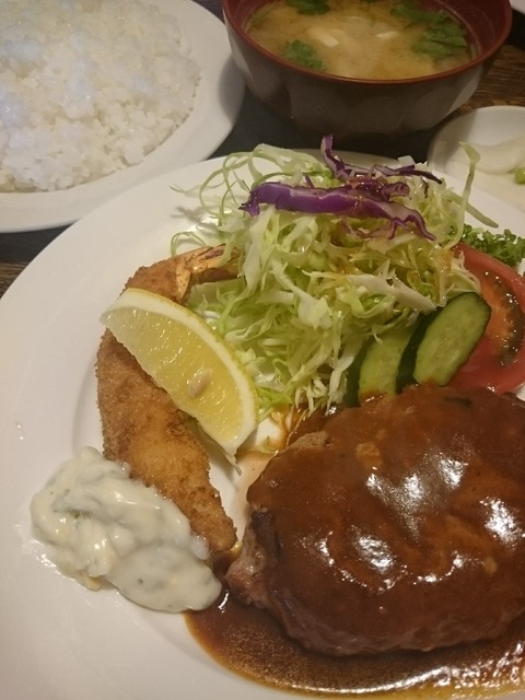 DSC_0360　キッチン友　ミックス定食