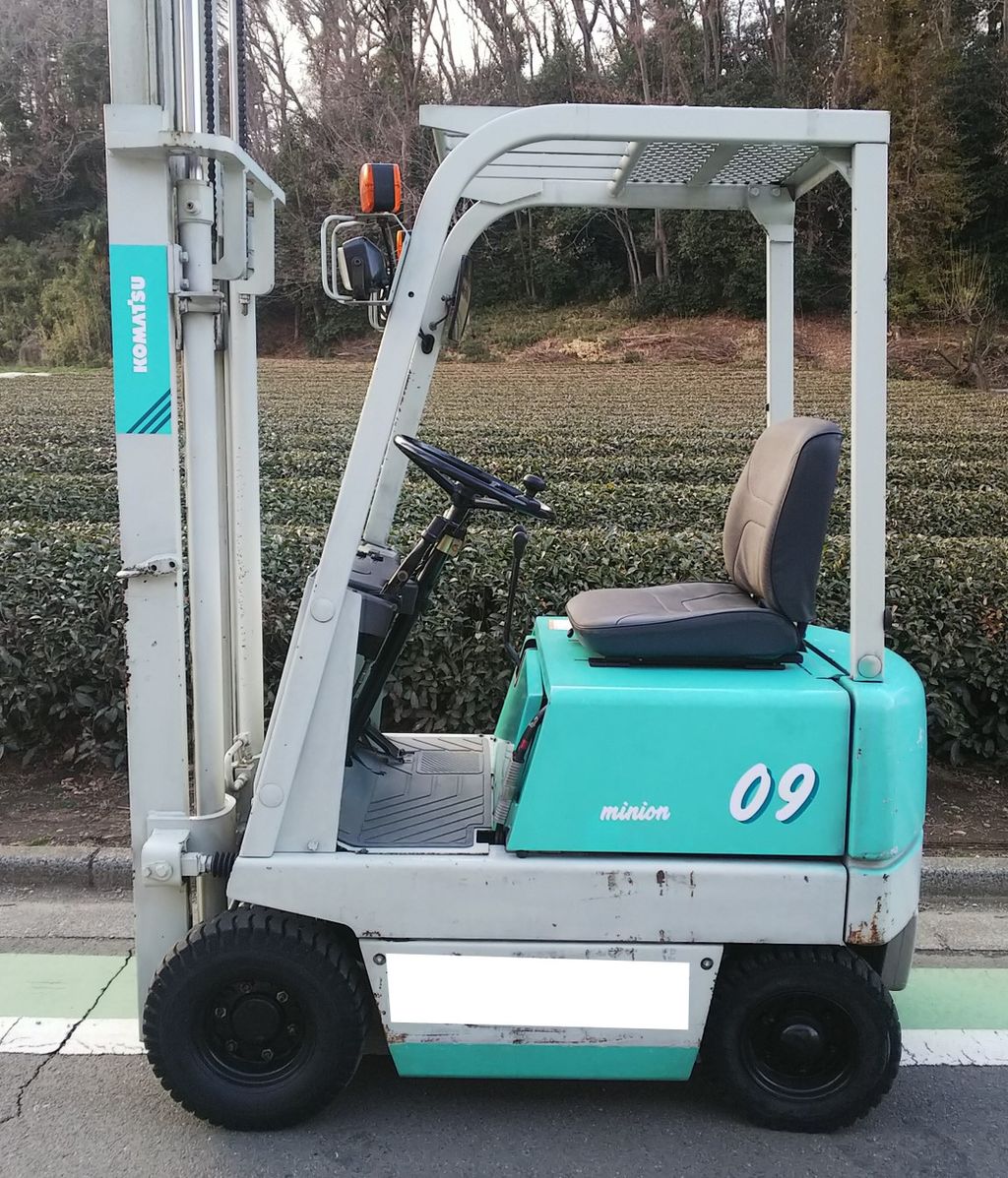 コマツ FB09-2 電動フォークリフトバツテりー(A298) コマツFB09-3 900kg電気フォークリフト - HDフォークリフト群馬