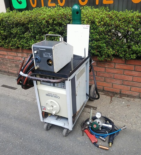 パナソニック(Panasonic) PANA AUTO MINI160 CO2/MAG 半自動溶接機 パナソニック(Panasonic) PANA AUTO MINI160 CO2/MAG 半自動溶接機