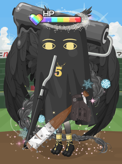 20250712NicottoAvatar 「グラウンドローラー？」（とけてる。笑）