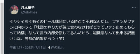 20230701 今日の呟き（笑）