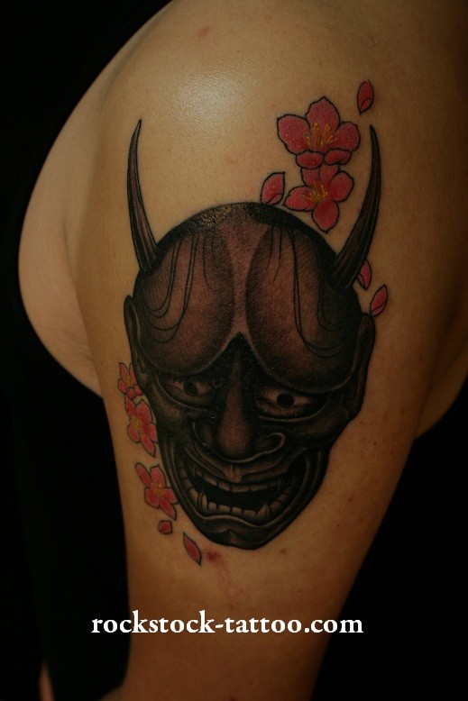 般若 刺青画像 ロックストック 札幌北区 Rockstock Tattoo ﾛｯｸｽﾄｯｸﾀﾄｩー