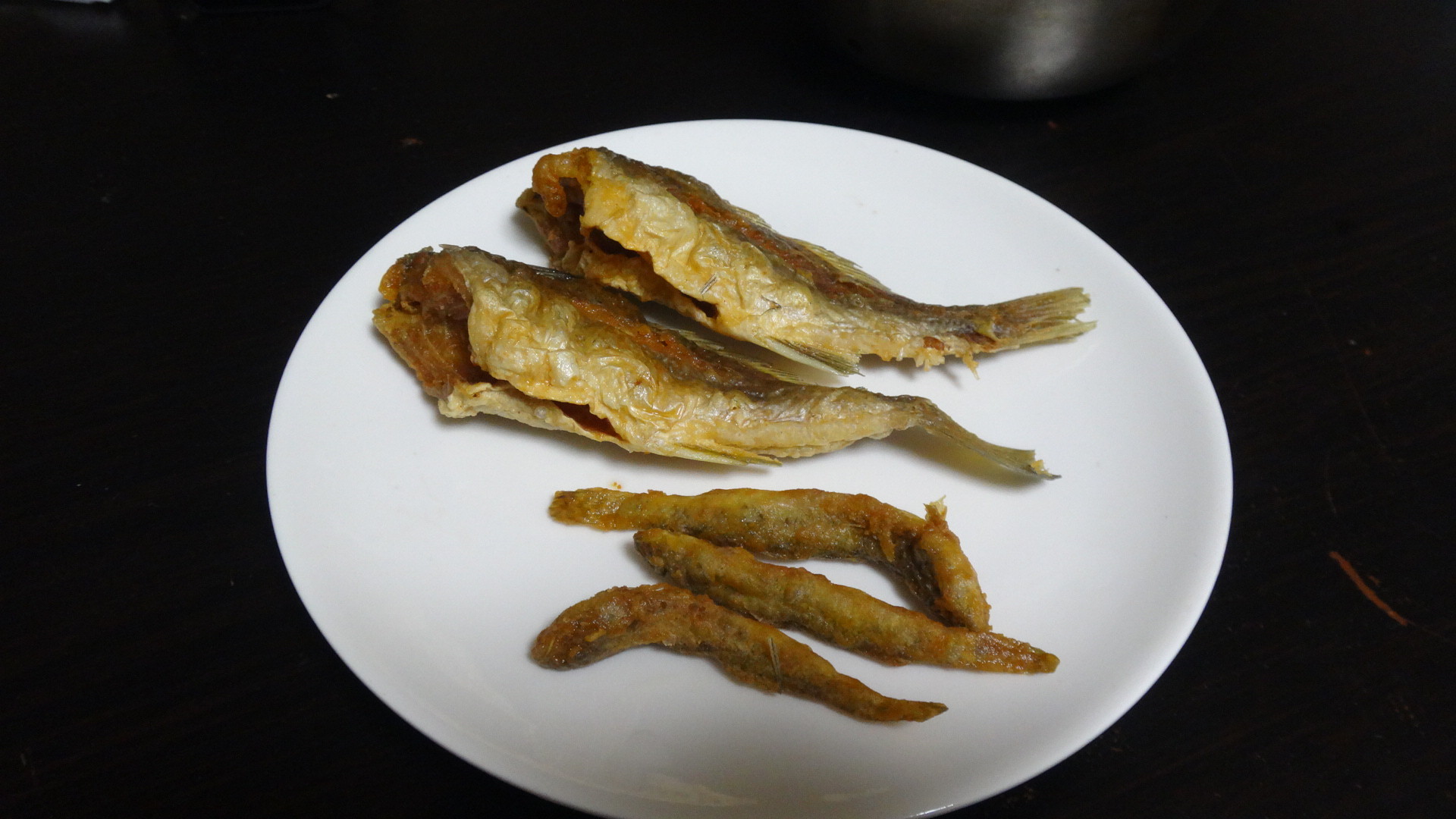 ハゼの唐揚げどんぶり いいたいほうだい