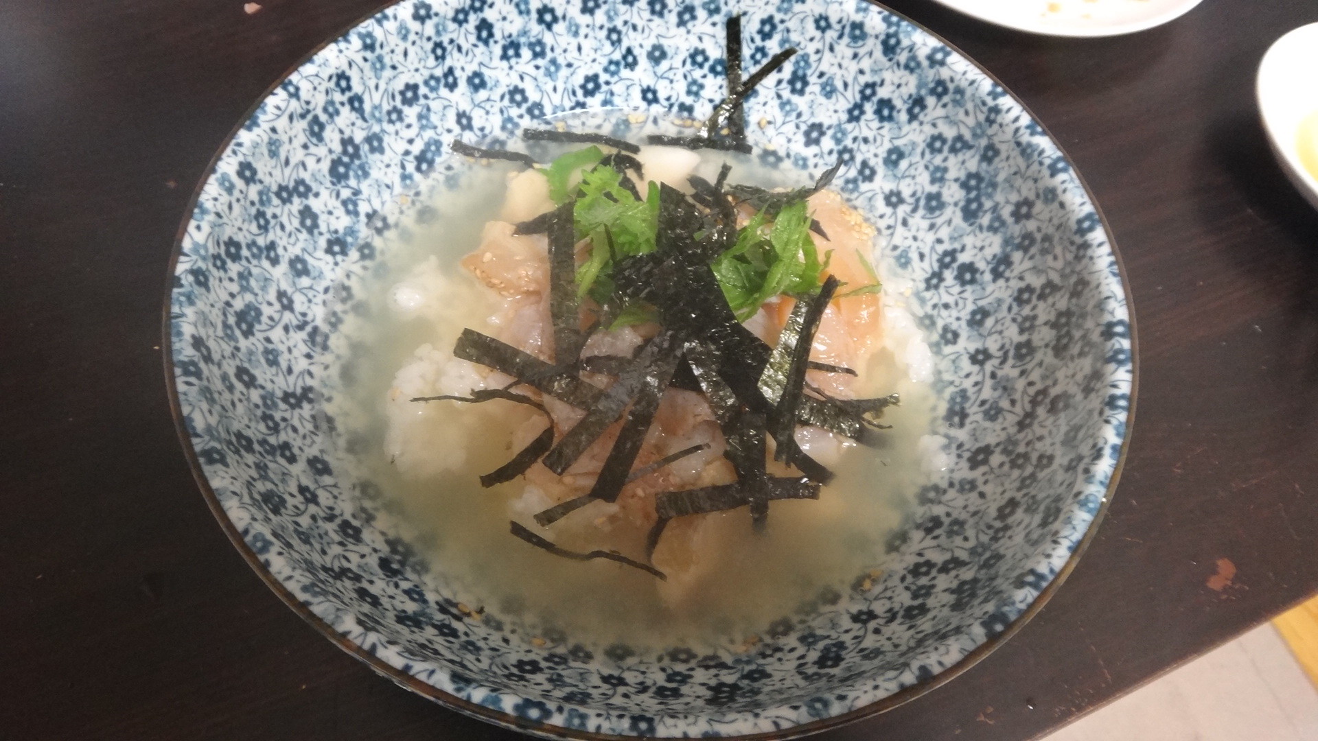 ハナダイ バカにしていてごめんよ 鯛めしと鯛茶 いいたいほうだい