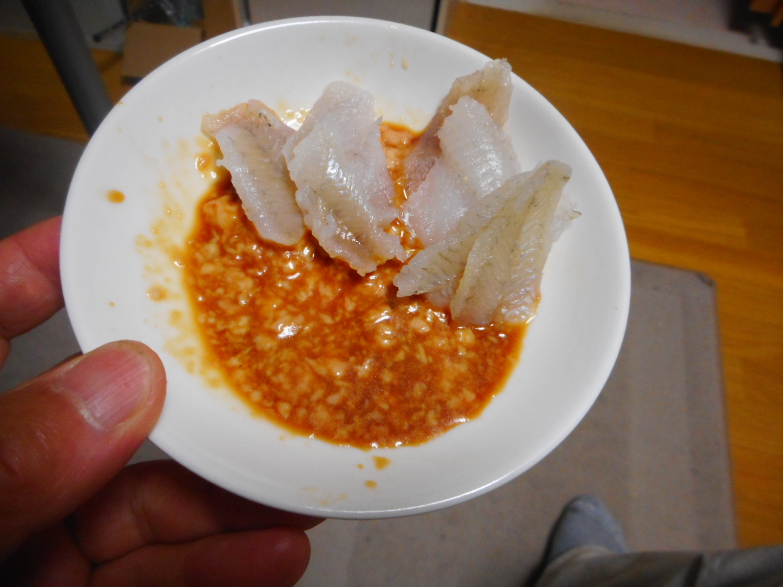 沢山釣れた時のハゼの食べ方 21 ハゼのキモ醤油和え いいたいほうだい