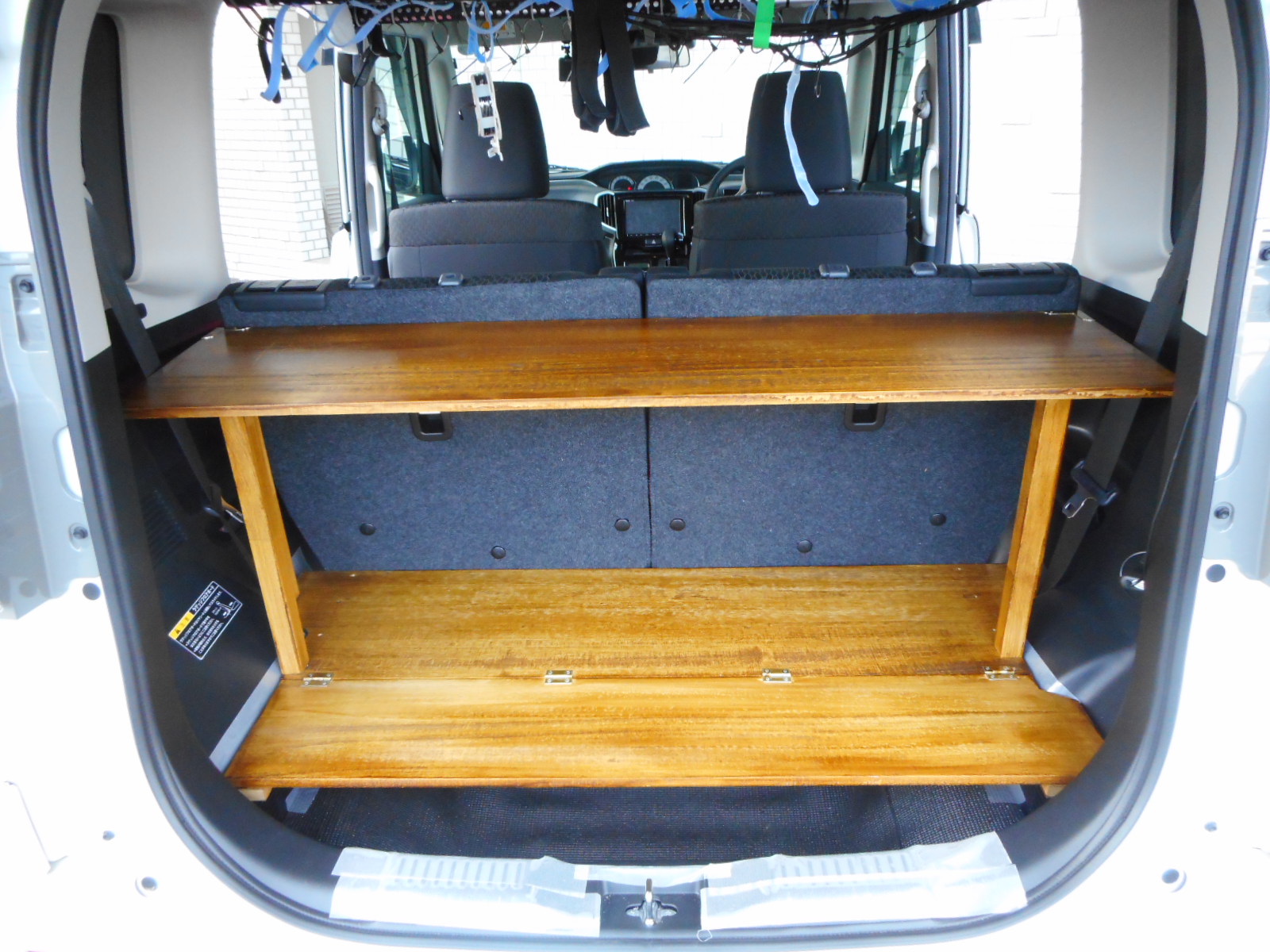 車いじり ラゲッジシェルフ作成その3 なんとか完成 いいたいほうだい 車いじり ラゲッジシェルフ作成その3 なんとか完成 いいたいほうだい