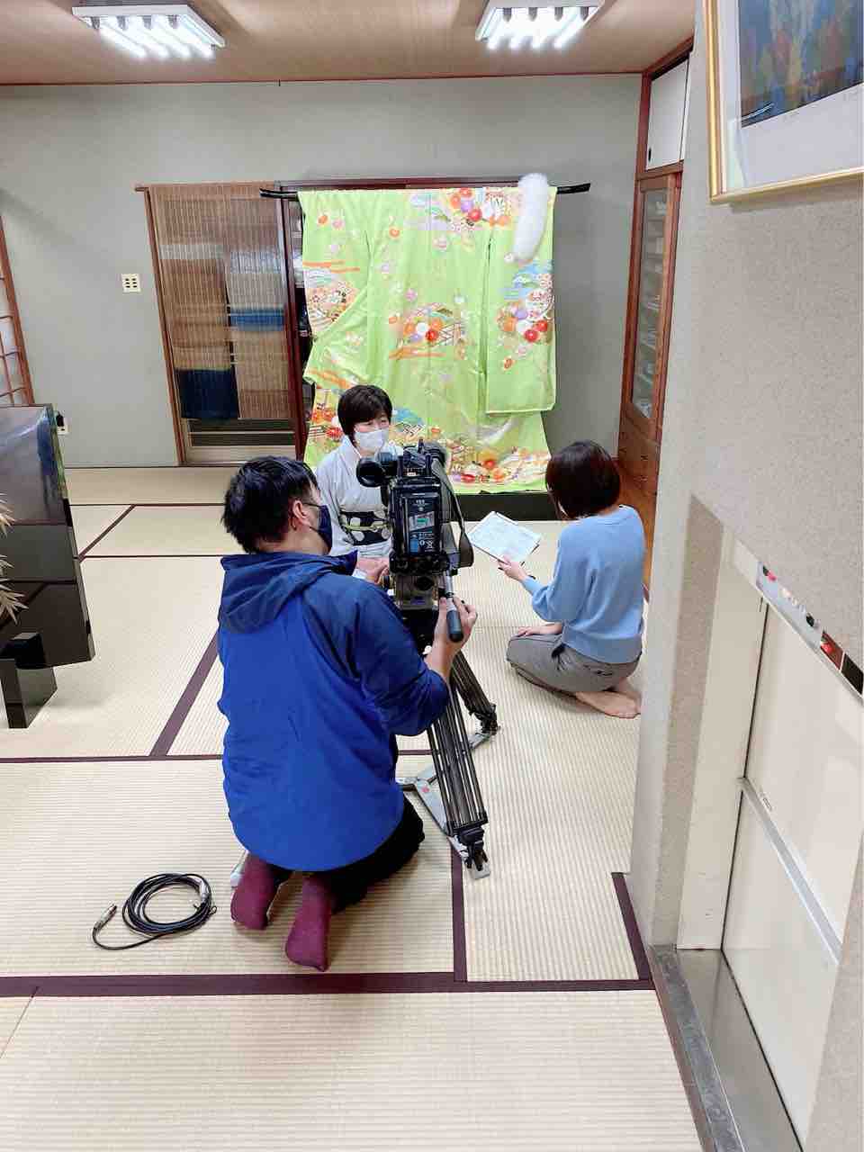 バーチャルで着付 新サービススタート 萩ふくやさまへの取材に 獅子野センター長が立ち会いました 取材の様子をお届けいたします はぎビズ日記 バーチャルで着付 新サービススタート 萩ふくやさまへの取材に 獅子野センター長が立ち会いました 取材の様子をお届けいたします はぎビズ日記