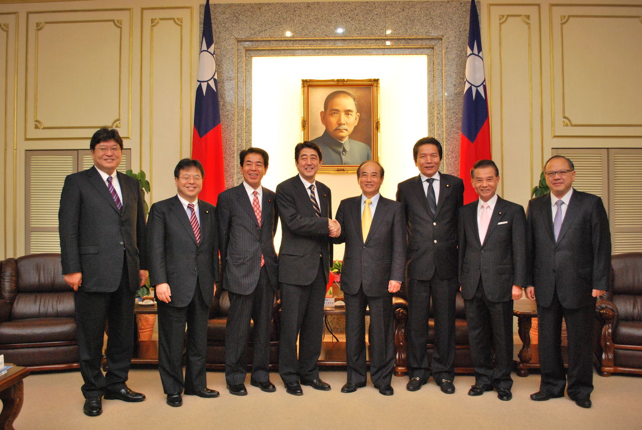 王金平 立法院長との会談を終えて