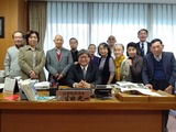 創舞練 政調会長室訪問