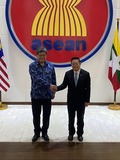 カオ・キムホンASEAN事務総長 面会