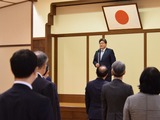 職員への就任あいさつ