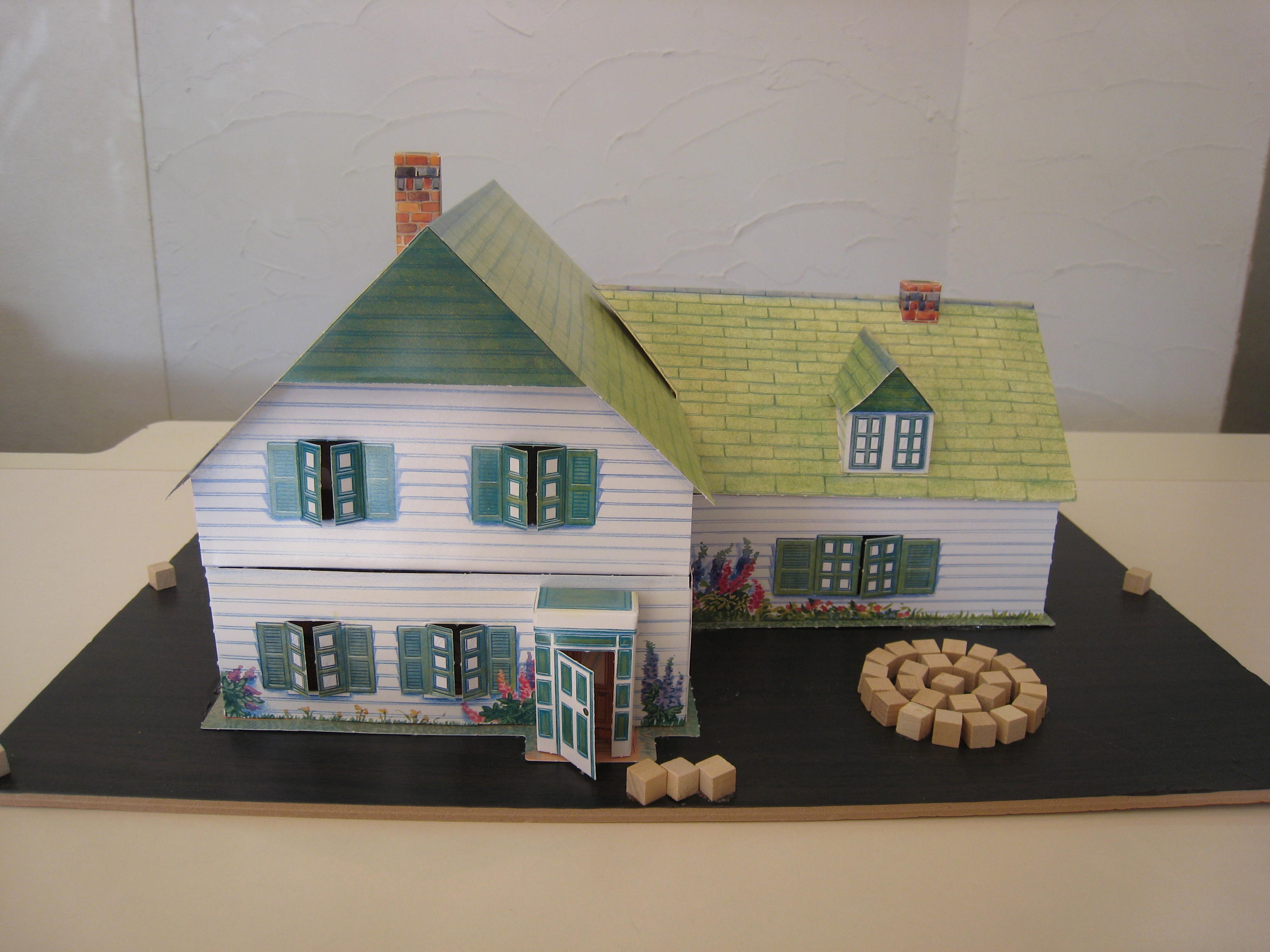 赤毛のアンの家模型 くらふとだいありー