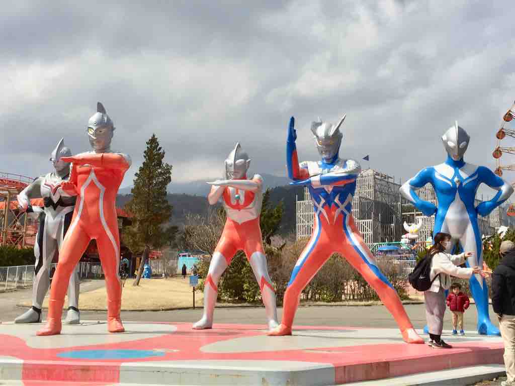 静岡 富士2合目の遊園地 ぐりんぱ アスレチック シルバニア ウルトラマン 塩尻 子育て はぐしおブログ