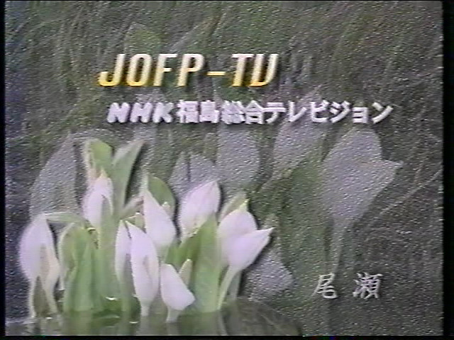 我が家に残る最古のテレビネタ