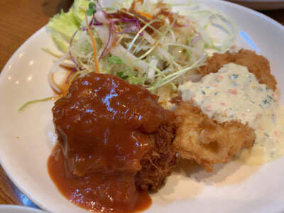 久留米 お食事処 味川 フライ