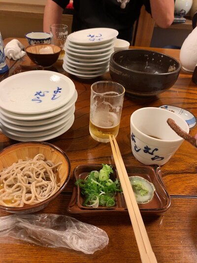 出石 まぁころ 皿そば 6枚