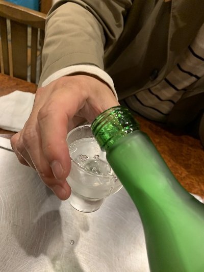 京都 お好み焼き きらく 日本酒