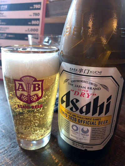 姫路 居酒屋 BOOZE 瓶ビール