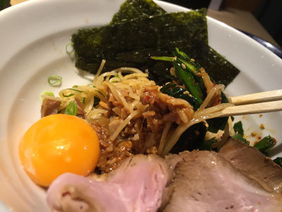 姫路　ラーメン　麺哲　まぜ麺　