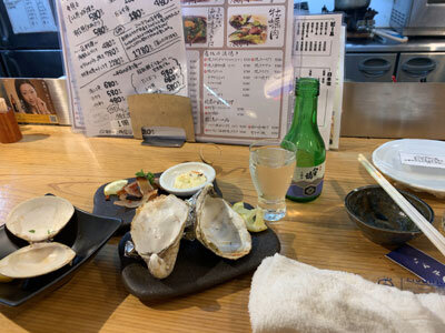 姫路　グランフェスタ地下街　貝屋　マルホウ　