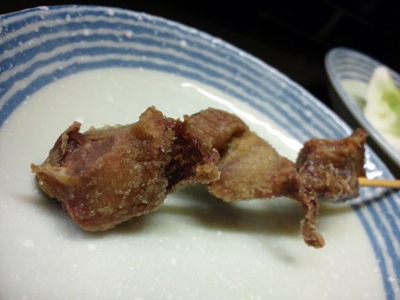 垂水 駅前 居酒屋 串かつ おかちゃん 揚盛り ズリ