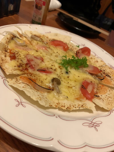 広島 府中 ダイニング永遠 ピザ