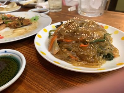 姫路　韓国料理　ちんぐや　チャプチェ