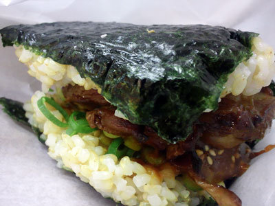 姫路 ブンセンキッチン Kororon おにぎり バーガー 鶏