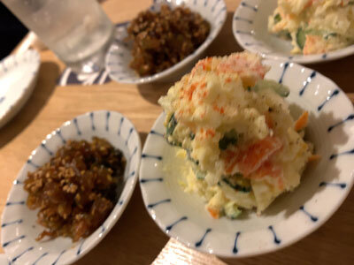 加古川 小料理酒房 みやもと 付き出し